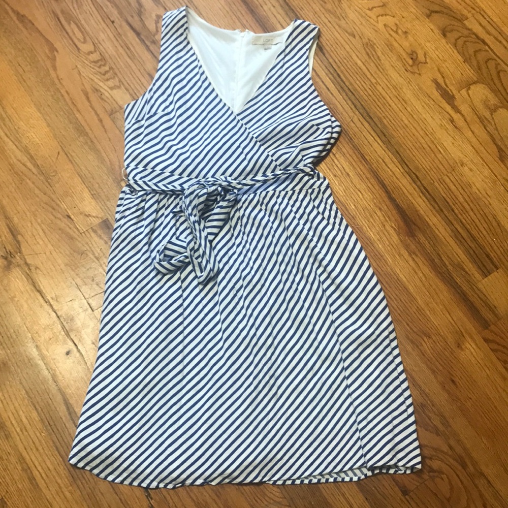 LOFT | Striped Dress Size 10